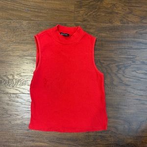 Red Crop Top
